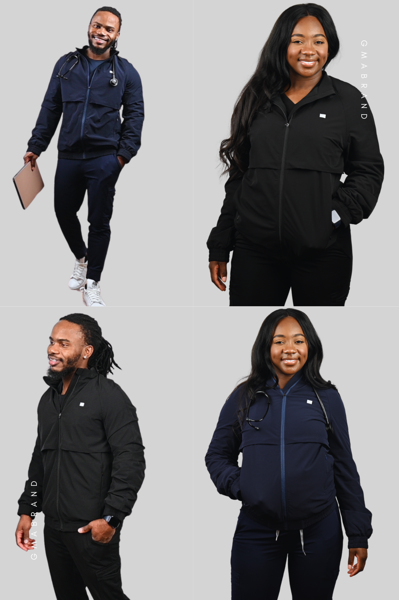 Unisex Scrub Jackets